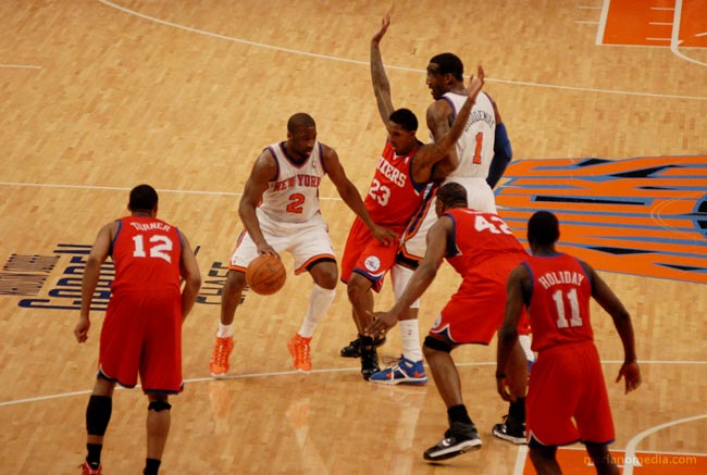 Gameday: New York Knicks vs. Philadelphia  76ers by Michael Mariano